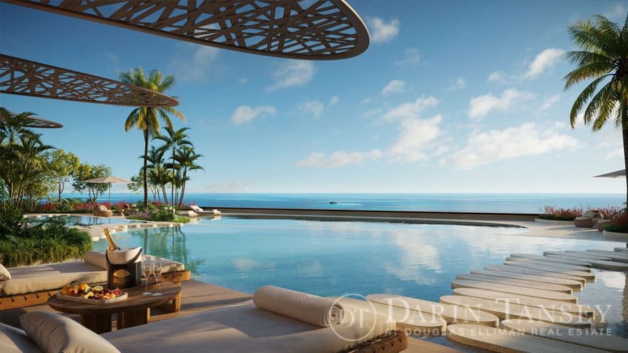 Serenity Above the City: The Tranquil Gardens and Outdoor Spaces at Mandarin Oriental Miami Residences